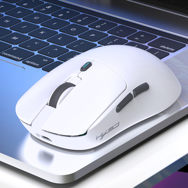 Wired+2.4G+Bluetooth 5.1 the third mock examination lightweight game mouse